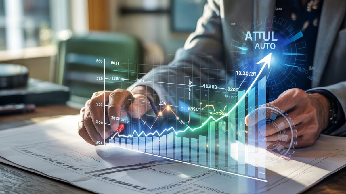 atul auto stock price