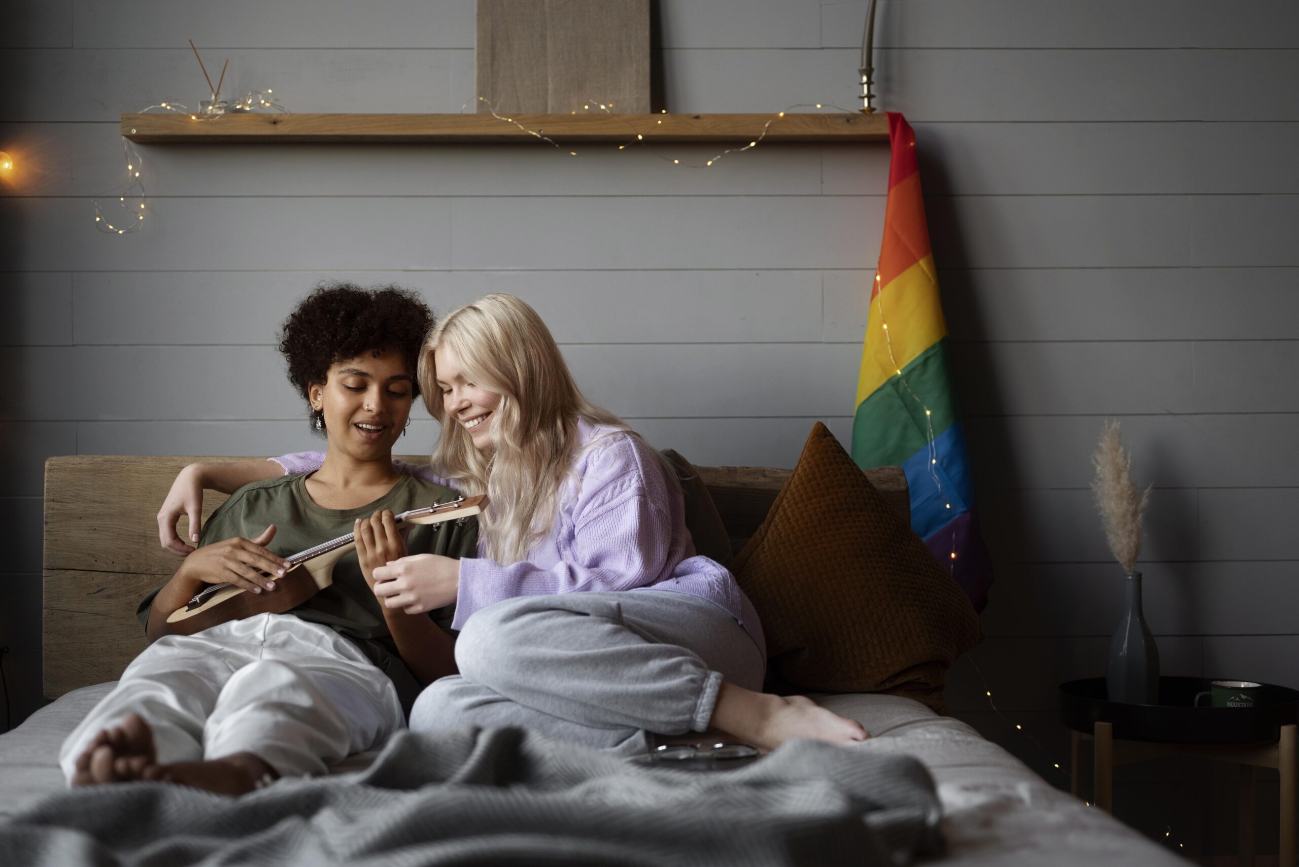 lesbian flag
