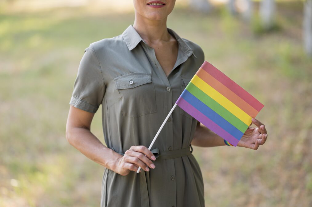 lesbian flag